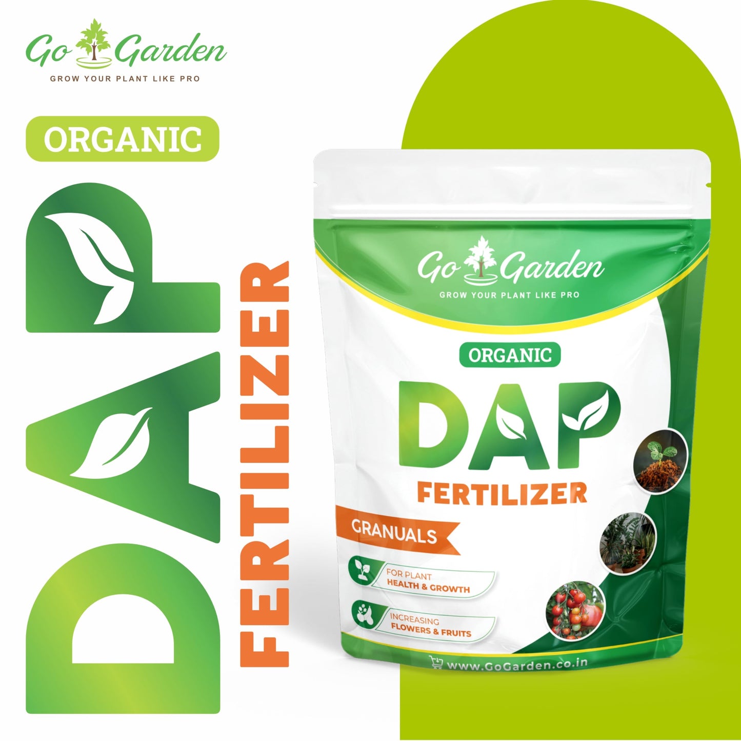 All Purpose Bio DAP Fertilizer for Home Plants & Gardening Purpose
