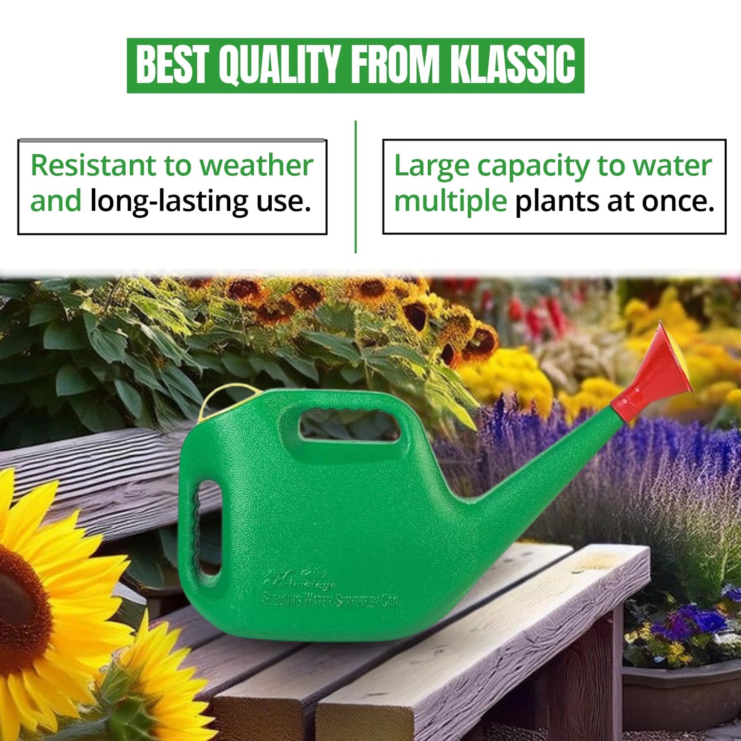 Watering Can with Sprayer for Plants/Garden (5L)