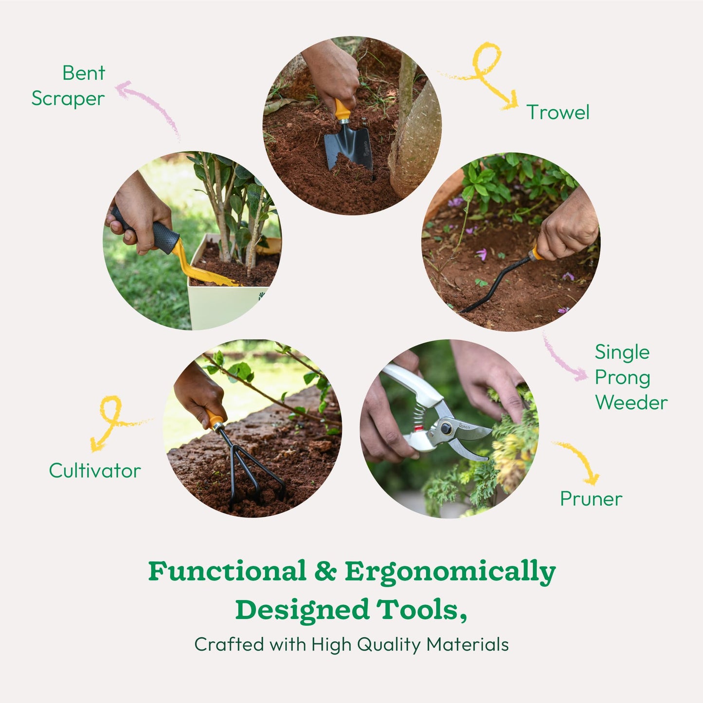 Premium Gardening Tool Kit- 11 Pcs