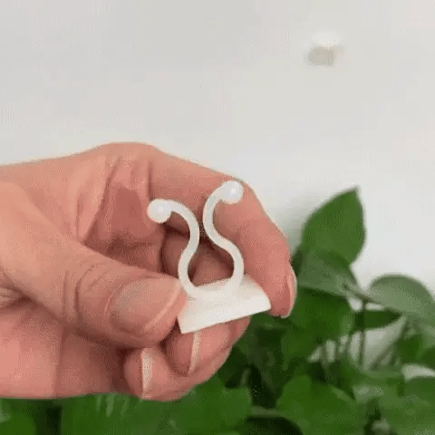 Plant Climbing Wall Clips Self-Adhesive - 25 Pcs