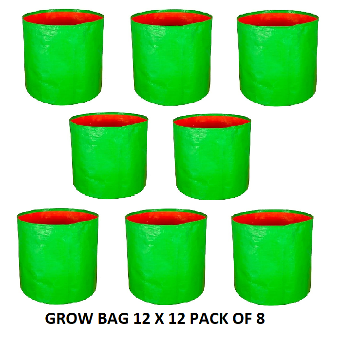 Grow Bag 12x12 Inch - Pack of 8