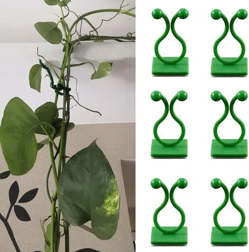 Plant Climbing Wall Clips Self-Adhesive - 25 Pcs