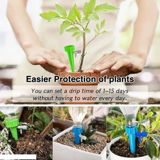 Self-Watering Spikes for Plants - 10 Pcs