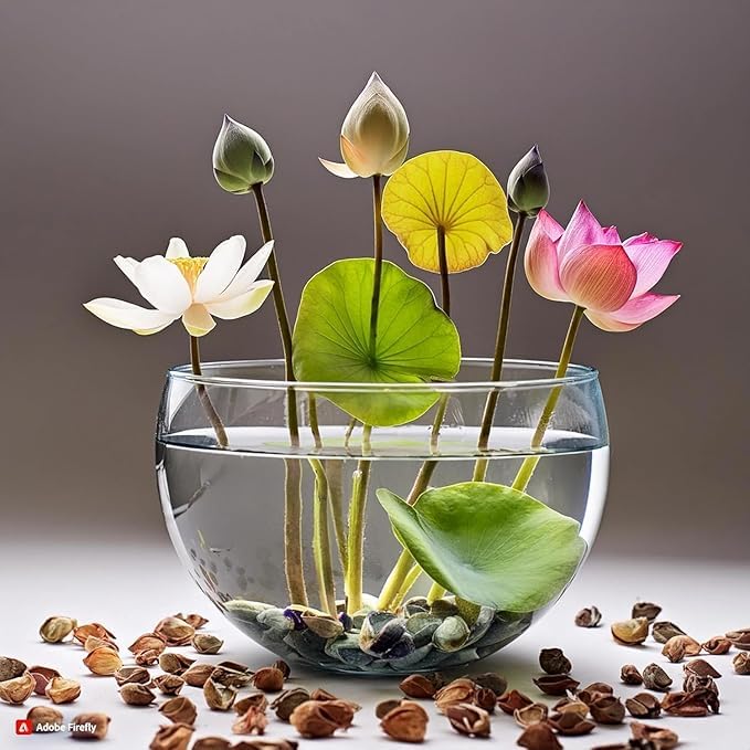 Lotus Flower Seeds For Home Aquatic Garden - 30 Seeds